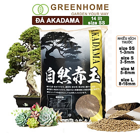 Mua Đất Akadama  giá thể bonsai  sen đá  phân nền thủy sinh  bonsai nhiều size lựa chọn