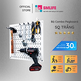 Bảng treo dụng cụ SMLIFE Pegboard cơ khí SQ