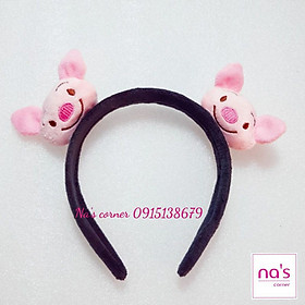 Cài tóc băng đô thú khủng long heo bông bờm tóc