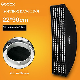 Softbox Tổ Ong 90x22 Đánh Ven Lưới Bòng Chày SoftBox Bowens