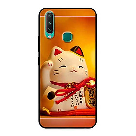 Ốp Lưng in cho Vivo Y17 Mẫu Mèo May Mắn 10 - Hàng Chính Hãng