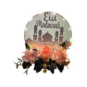 Eid Mubarak Table Decorations Table Centerpiece Ramadan Wreath for ...