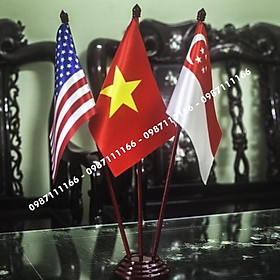 Mua Cờ Để Bàn cắm 3 cờ