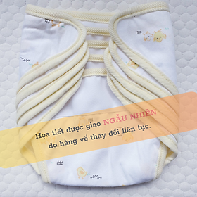 (3-8kg) SET 5 TẢ VẢI DÁN CHO BÉ SƠ SINH- Hiệu CÚN CON Sweeties