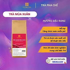 Trà Mùa Xuân [500g - vị đậu rang nướng] Trà Xanh CAT NGHI TEA, Nguyên liệu chuẩn pha trà sữa nướng thơm ngon