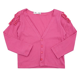 Áo Khoác Cardigan Cho Bé CIRINO AK_BT_BGS001 - Hồng Sen