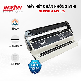 Máy hút chân không mini NEWSUN MS175 thổi khí hàn miệng túi và cắt túi đa năng - Hàng chính hãng