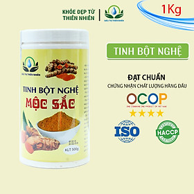 Đặc Sản Bắn Kạn - Combo 2 hộp tinh bột nghệ Mộc Sắc 500g - OCOP 4 SAO