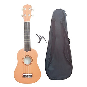 Đàn Ukulele Soprano PL US1000 tặng kèm bao vải và capo nâng tông