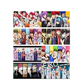 Poster 8 tấm A4 Kuroko No Basket Tuyển Thủ Vô Hình anime tranh treo album ảnh in hình đẹp (MẪU GIAO NGẪU NHIÊN)