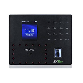 Mua Máy chấm công ZKTeco MB2000 nhận diện khuôn mặt  3000 dấu vân tay giao tiếp TCP/IP công suất ghi:100000 - Hàng Chính Hãng
