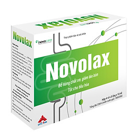 Ống Táo Bón Bà Bầu NOVOLAX Hộp 20 ống- Bổ Sung Chất Xơ Tự Nhiên