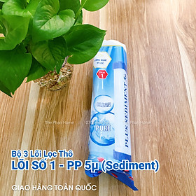 Bộ 3 Lõi Lọc Thô 1-2-3 - Dùng Cho Mọi Dòng Máy Lọc Nước R.O (Sunhouse, Karofi, Kangaroo, Toshiba, Sharp, Daikiosan, A.O.Smith...)