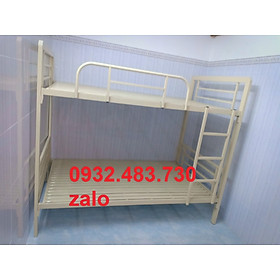 Mua Giường sắt hôp 2 tầng 3x6 cao cấp 80x2m