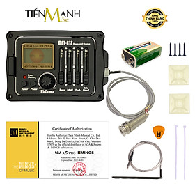 Mua  Chính Hãng  EQ Đàn Guitar Mings MET B12 Cho Đàn Guitar METB12 - Thiết Bị Thu Âm Equalizer Finger Style MET-B12 Hàng Chính Hãng - Kèm Móng Gẩy DreamMaker