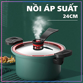 Nồi áp suất đa năng đường kính 24cm dùng để ninh xương, hầm gà, nấu cháo tiện lợi