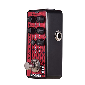 Mooer MICRO PREAMP Series 016 PHOENIX Digital Preamp Preamplifier Guitar Effect Pedal Cabinet Simulation Dual Channels