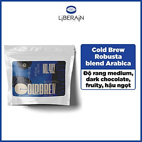 Cà phê túi lọc cold brew Liberain 402 - Gu vị truyền thống, vị chocolate, hậu ngọt
