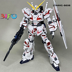 Mô Hình Gundam HG Unicorn Destroy Mode RX-0 HGUC 100 6606 1/144 High Grade Đồ Chơi Lắp Ráp Anime