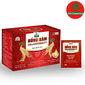 Combo 2 Hộp Hồng Sâm Collagen Beauty giúp trắng da, tăng đàn hồi, chống lão hoá, hỗ trợ làm đẹp da