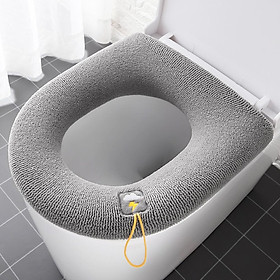 Mua PVN40122 Miếng lót bồn cầu giặt được dày dặn giữ ấm tiện dụng cho gia đình