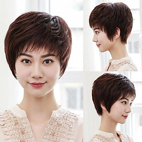 Tóc giả nữ Hàn Quốc + Tặng kèm lưới T246