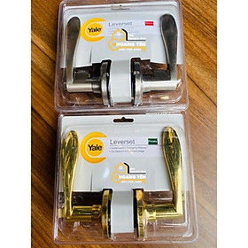 Mua Khóa tròn tay gạt Yale VL8327 US15 Inox/ Yale VL8322 US3 màu vàng