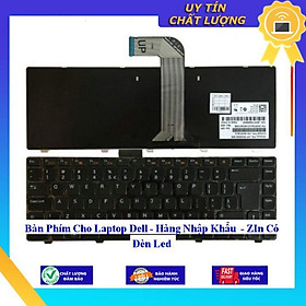 Bàn Phím Cho Laptop Dell N4110- Có Đèn Led  - Hàng Nhập Khẩu New Seal