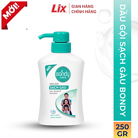 Dầu gội Bondy Care 250G sạch gàu, giảm ngứa, dầu gội làm sạch da đầu giảm rụng lưu hương tự nhiên Z1002 Lixco Việt Nam 