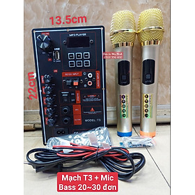 Mua Mạch Loa Ké T3 + Mic - Kích Thước 13 5cm * 22cm