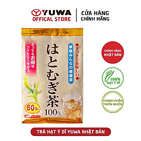 Trà Hạt Ý Dĩ Yuwa 100% Chiết Xuất Từ Hạt Ý Dĩ Thanh Nhiệt, Giảm Mụn Nhọt, Hỗ Trợ Giảm Cân, Tốt Sức Khỏe Tim Mạch Yuwa