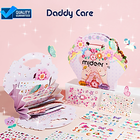 Hình xăm cho bé, dán móng tay cho bé Mideer Garden Fairy Dress Up Sticker Pack 1000 miếng