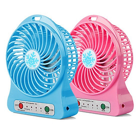 Quạt mini 3 cấp độ gió ( giao màu ngẫu nhiên ) 