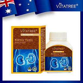 Viên Uống Bổ Thận LVitatree Kidney Tonic - Hộp 100 Viên Tăng Cường Chức Năng Lọc Thận, Giảm Tiểu Đêm, Tiểu Nhiều Lần, Tiểu Buốt, Tiểu Rắt, Hỗ Trợ Thải Cặn Thận, Giảm Nguy Cơ Hình Thành Sỏi Thận