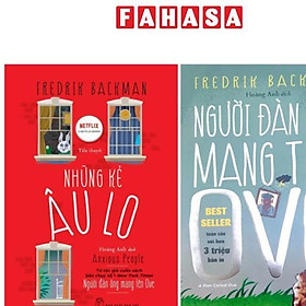 Sách - Combo Sách Những Kẻ Âu Lo - Anxious People + Người Đàn Ông Mang Tên OVE (Bộ 2 Cuốn)