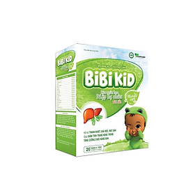 BIBIKID - THANH NHIỆT, MÁT GAN - GIẢI ĐỘC GAN - GIẢM DỊ ỨNG, MẪN NGỨA, RÔM SẢY, MỀ ĐAY MỤN NHỌT DO CHỨC NĂNG GAN KÉM