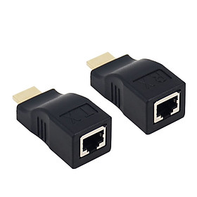 Bộ HDMI Extender 30M Ethernet CAT5e,6 Mạng Hỗ Trợ HDCP AZONE