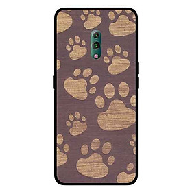Ốp Lưng in cho Oppo K3 Mẫu Chân Hình Thú - Hàng Chính Hãng