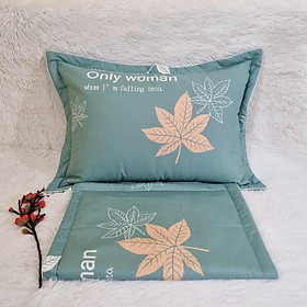 Mua Vỏ Gối ELLISHA Cotton 100% 45 x 65cm Đẹp Cao Cấp 1 Đôi  Vỏ Gối Nằm Cotton Khóa Kéo Nhiều Màu  Vỏ Gối  Vỏ Gối Nằm