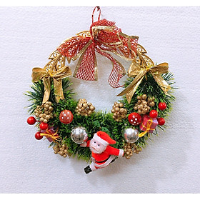 Vòng Nguyệt quế trang trí NOEL kích thước 25cm