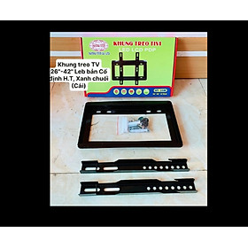 Mua Khung treo TV 26-42 Leb bản Cố Định Hoàng Tâm  xanh chuối hàng chính hãng