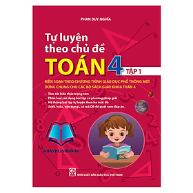 Sách - Tự luyện theo chủ đề toán 4 - tập 1