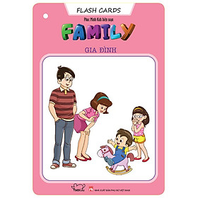 Hình ảnh Sách Flash Cards - Family - Gia Đình