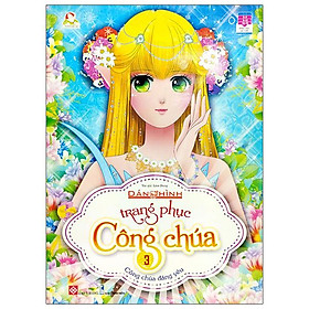 Dán Hình Trang Phục Công Chúa 3 - Công Chúa Đáng Yêu
