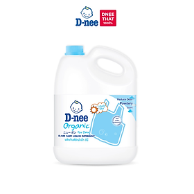 Dung Dịch Giặt Quần Áo Cho Bé D-Nee - Chai 3000ml (Xanh)