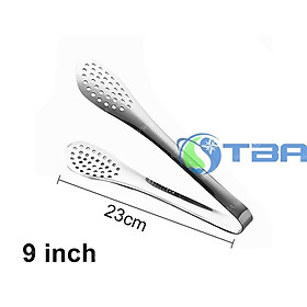 Mua Kẹp inox gắp thức ăn Đầu tròn cao cấp Á Châu