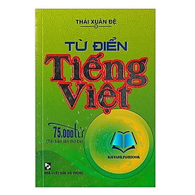 Sách - Từ Điển Tiếng Việt 75.000 Từ (HA)