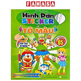 Sách - Hình Dán Sticker Và Tô Màu - Tập 5