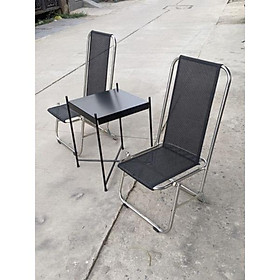 Mua ( Rẻ vô địch ) Ghế Xếp Lưới Cao 70 cm ( khung thép )-dày nặng 2 3kg