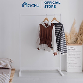 Mua Giá Treo Quần Áo Gỗ Thông  - Single Hanger -  White